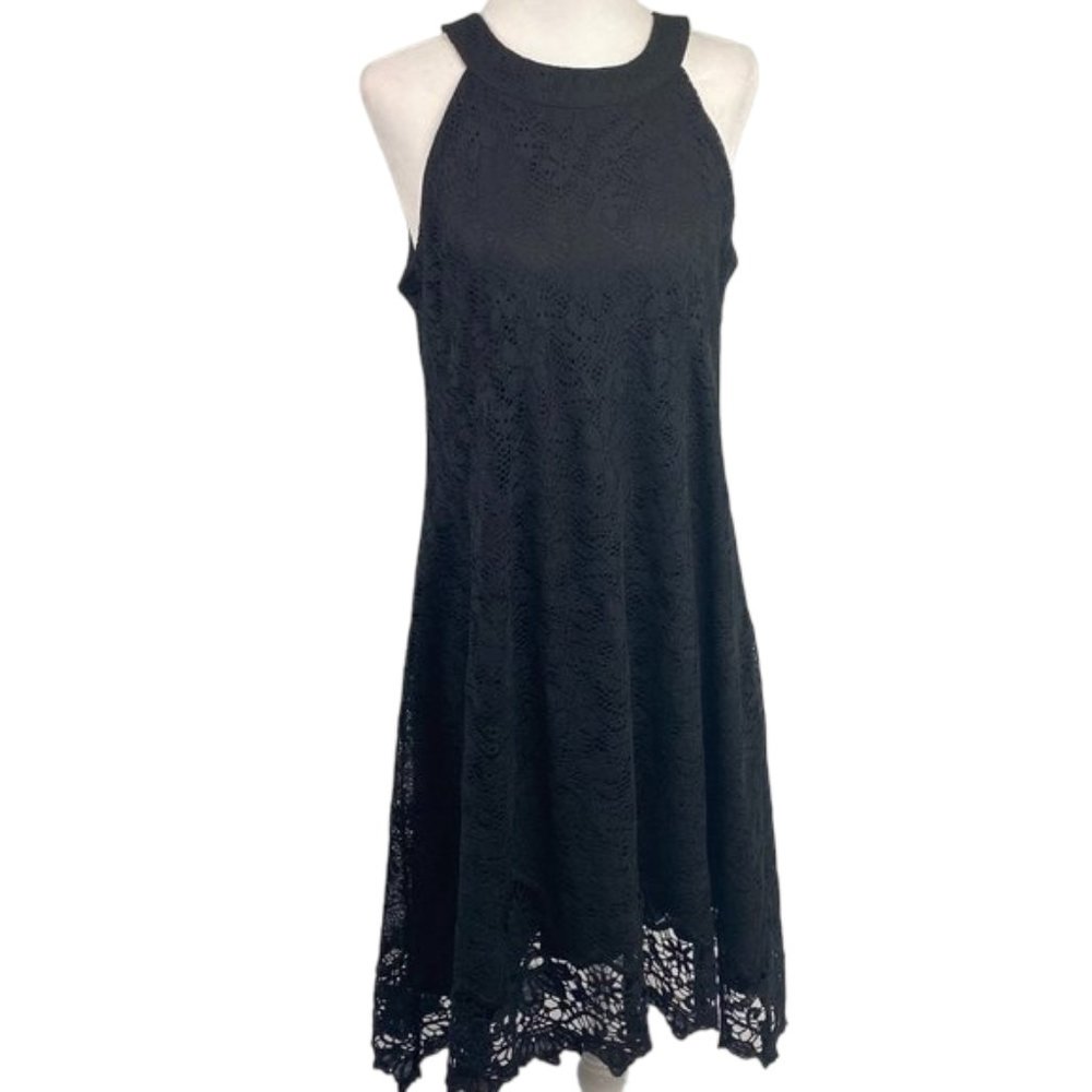 Altar'd State Black Lace Dress; M